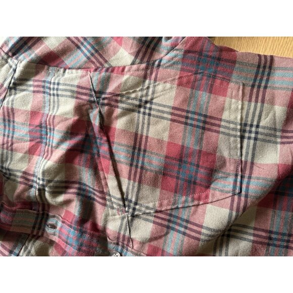 Toad & Co Men Size Medium Shirt Button Down Flannel Polyester Long Sleeve Preppy - Picture 10 of 15